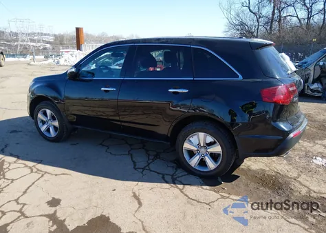 2011 Acura Mdx Technology Package из США, поврежденный, VIN 2HNYD2H69BH512005